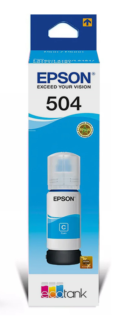 ventas de tinta EPSON 504 cyan